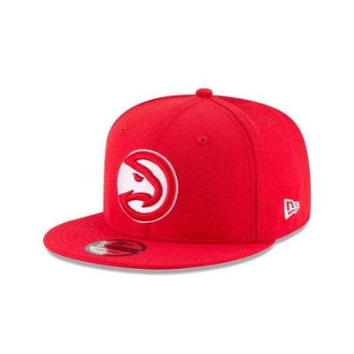 Atlanta Hawks Gorra | New Era NBA Basic 9fifty Snapback Cap Mexico - Rojos